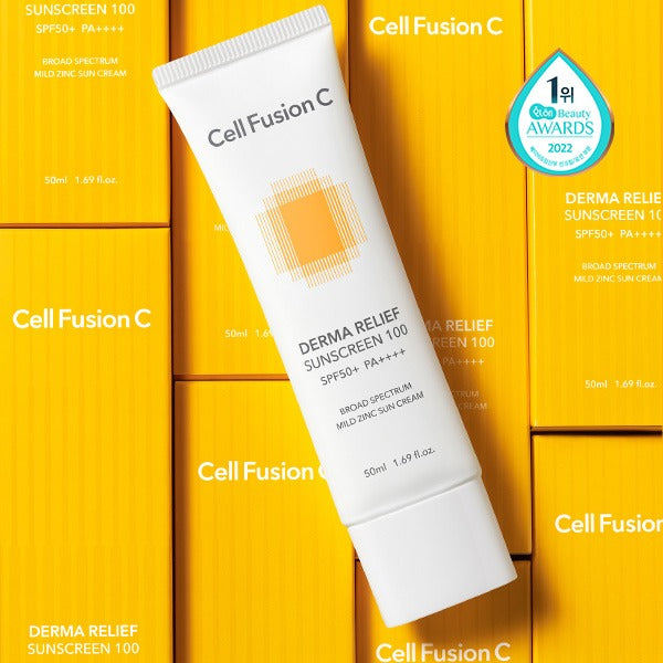 Derma Relief Sunscreen 100 SPF50+/PA++++ | CellFusionC