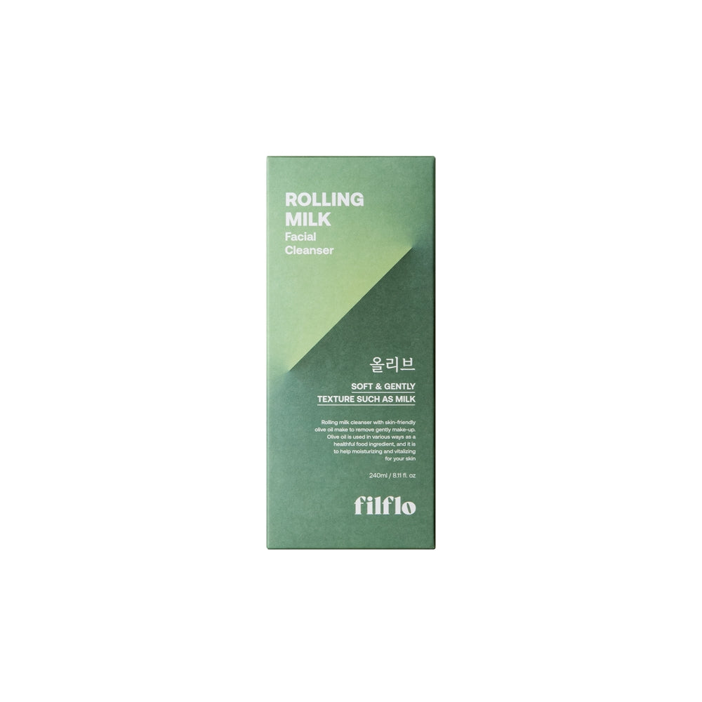 Rolling milk facial cleanser 240ml | filflo