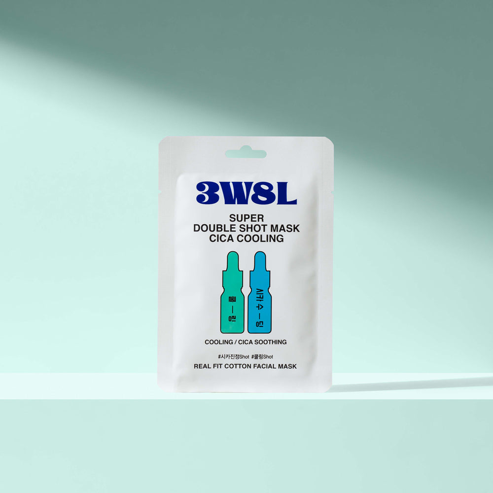Super Double Shot Mask Cica Cooling 27ml | 3W8L