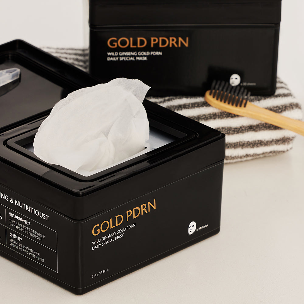 Wild Ginseng Gold PDRN Daily Special Mask 30 pcs | Milk Touch