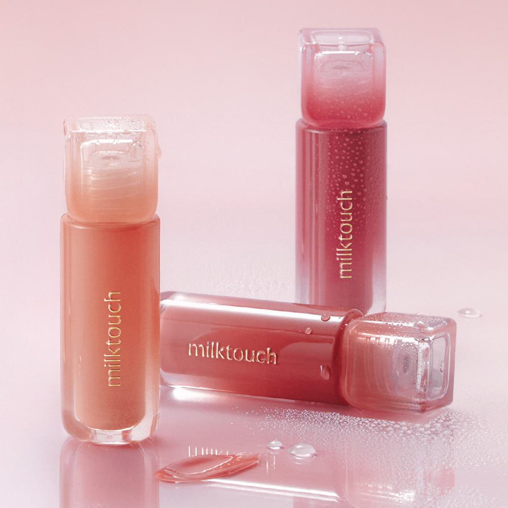 Dew Stain Sheer Lip Gloss 05 Peach Drop 4g | Milk Touch