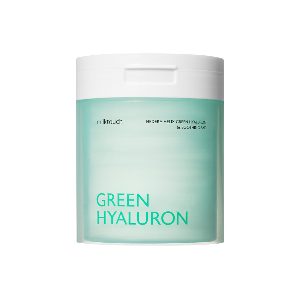 Hedera Helix Green Hyaluron 6sec Soothing Pad 60pcs | Milk Touch