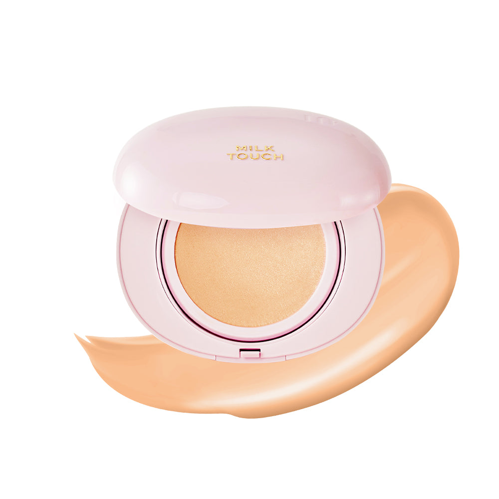 All-day Skin Fit Milky Glow Cushion #23W Vanilla Beige 15g | Milk Touch