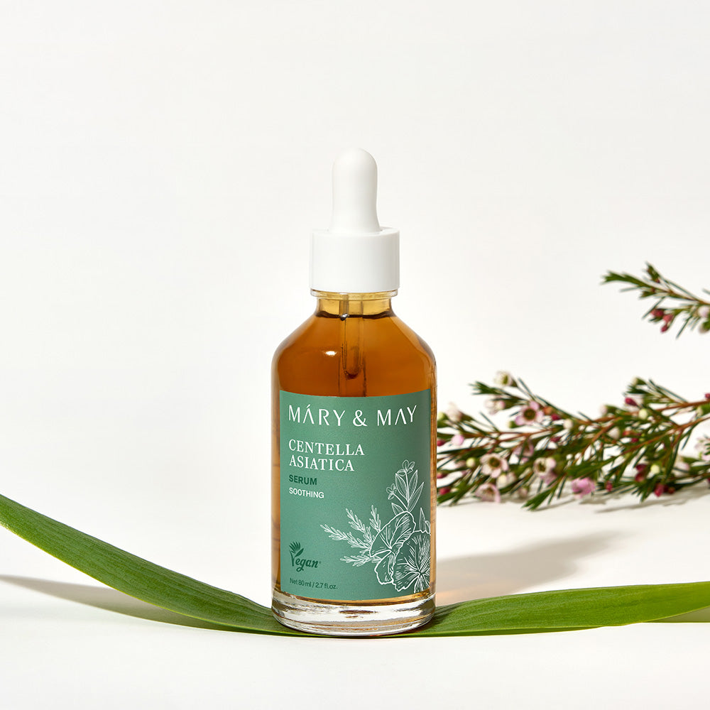 Discover the exquisite Mary&May Centella Asiatica Serum, a South Korean masterpiece crafted with 95% Centella Asiatica Extract for unparalleled skin rejuvenation and elegance.
