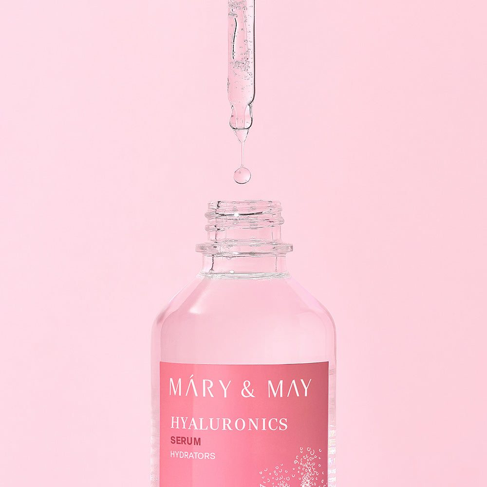 Discover the exquisite Mary&May Hyaluronics Serum, a South Korean formulation that embodies luxurious hydration and skin rejuvenation for a radiant complexion.