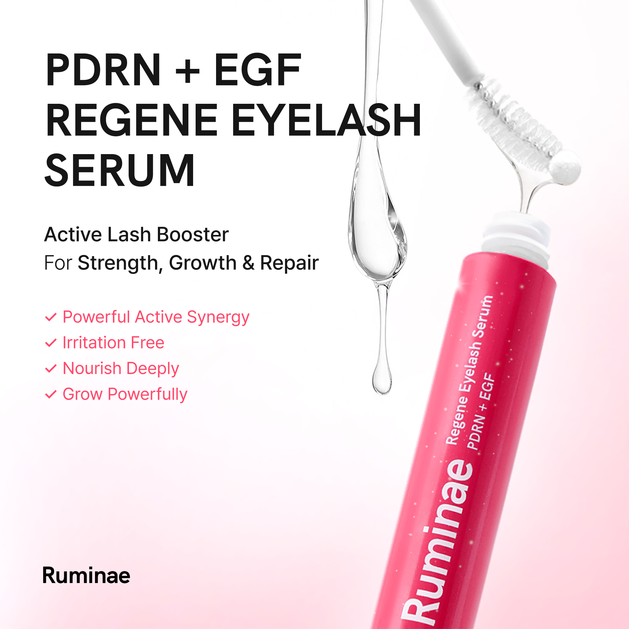 Regene Eyelash Serum 10ml | Ruminae