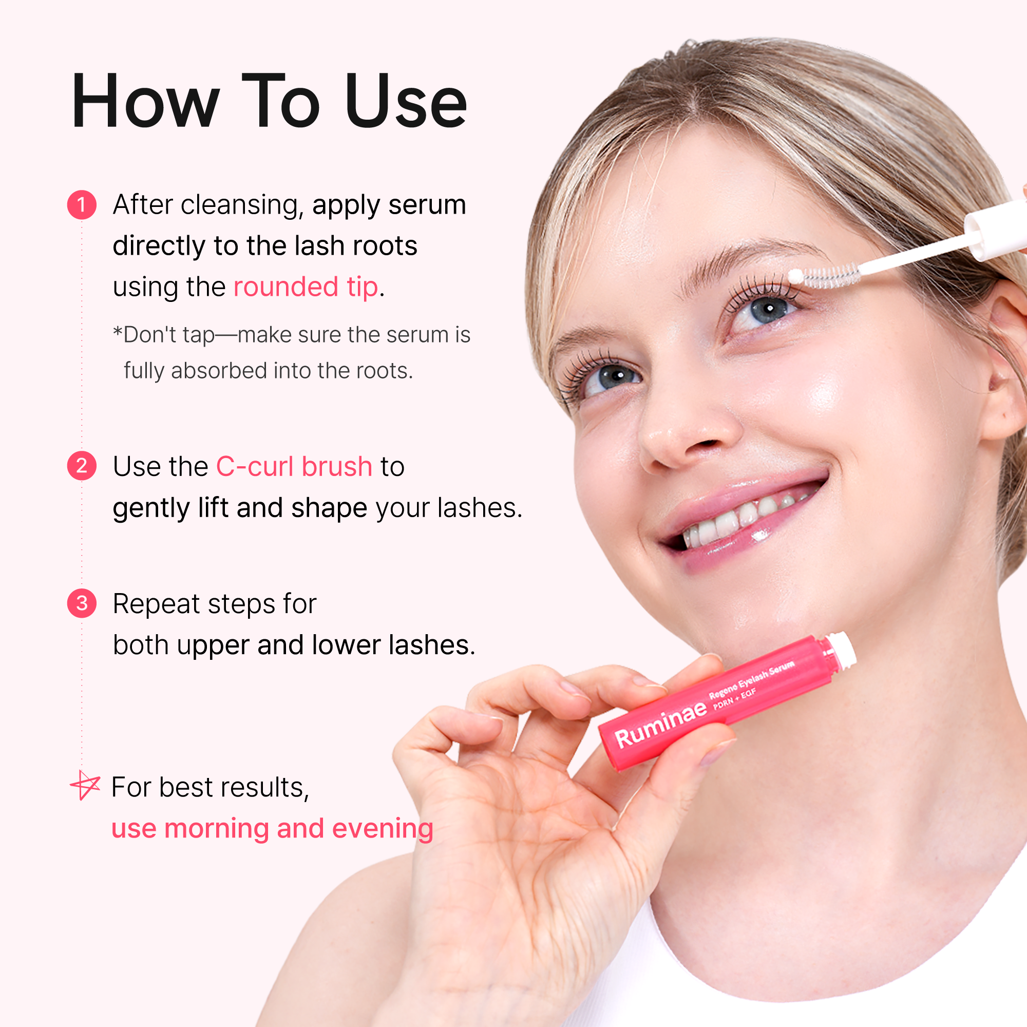Regene Eyelash Serum 10ml | Ruminae
