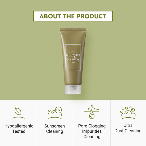 Mugwort Infusion Gel Cleanser (150ml) | I'm From