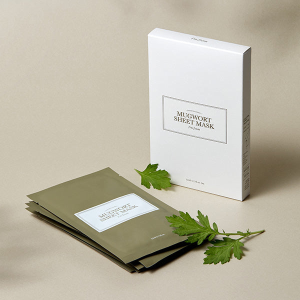Soothing Mugwort Sheet Mask - Revitalise & Restore (1ea) | I'm From
