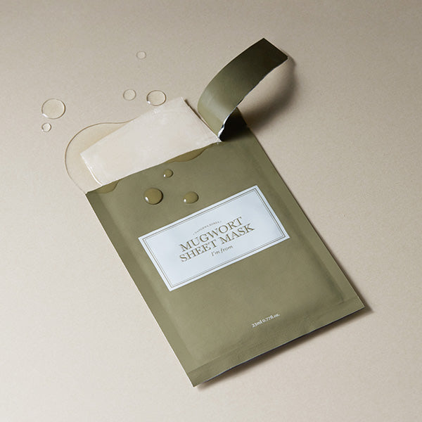 Soothing Mugwort Sheet Mask - Revitalise & Restore (1ea) | I'm From