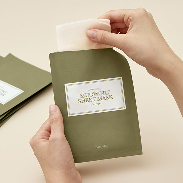 Luxurious Ganghwa Mugwort Soothing Sheet Mask (5ea) | I'm From