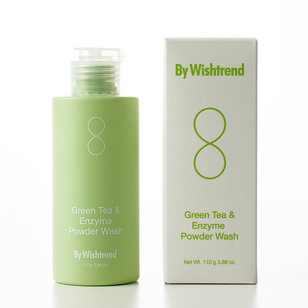 Green Tea & Enzyme Powder Wash 110 g | ByWishtrend
