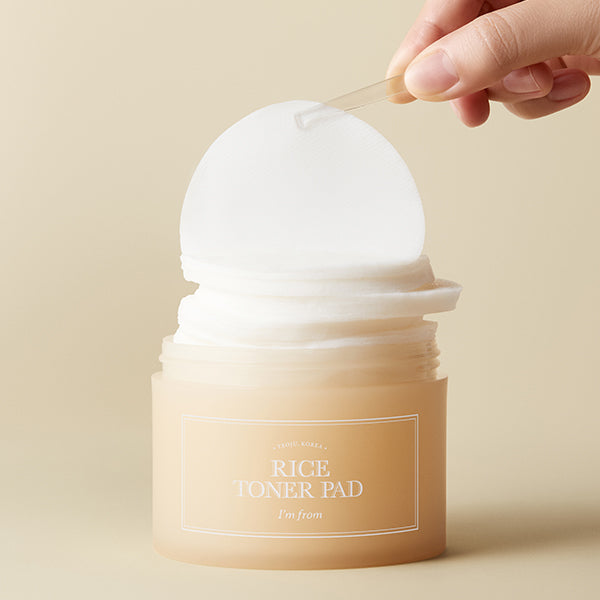 Radiant Yeoju Rice Toner Pads for Glowing Skin (60ea) | I'm From