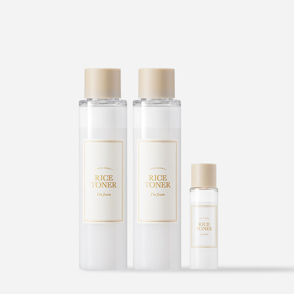 Luxurious Rice Toner Duo Set for Radiant Skin (2ea) | I'm From