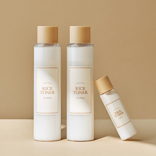 Luxurious Rice Toner Duo Set for Radiant Skin (2ea) | I'm From
