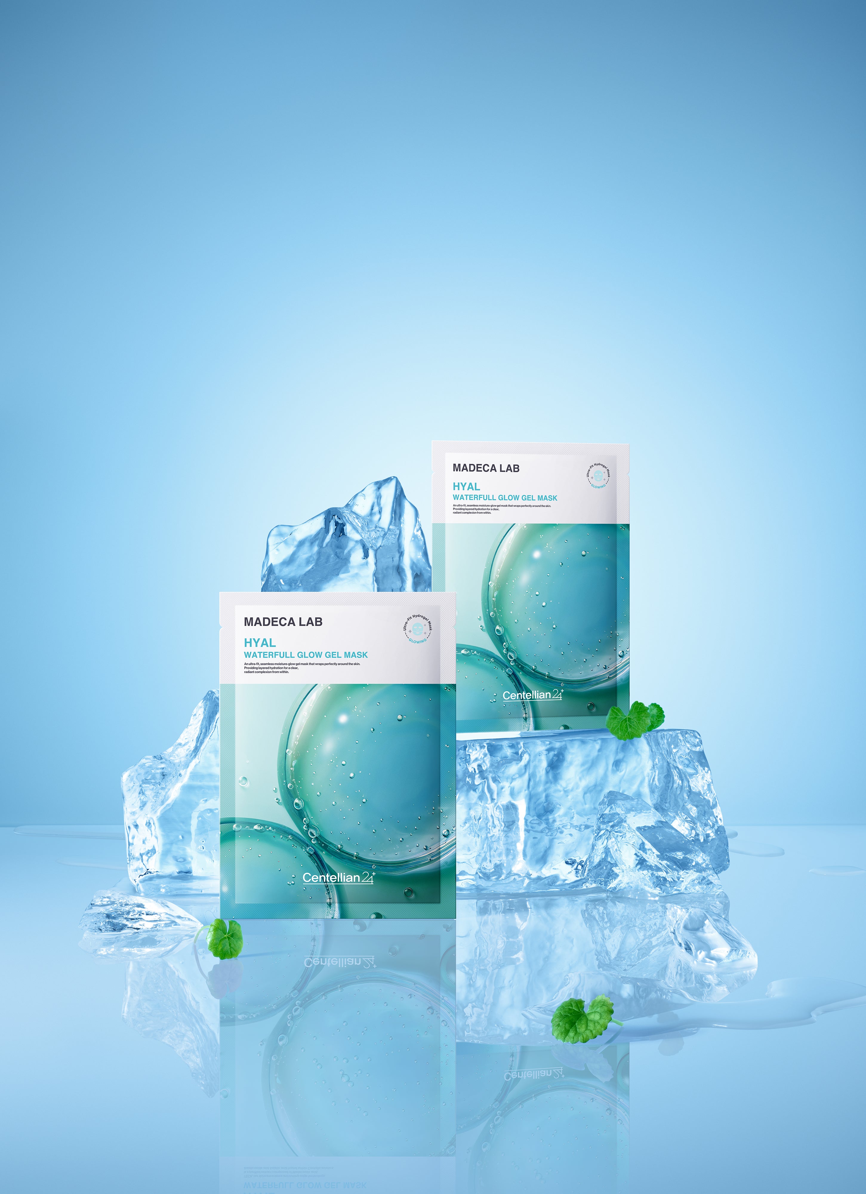 Madeca Lab Hyal Waterfull Glow Gel Mask 5ea | Centellian24