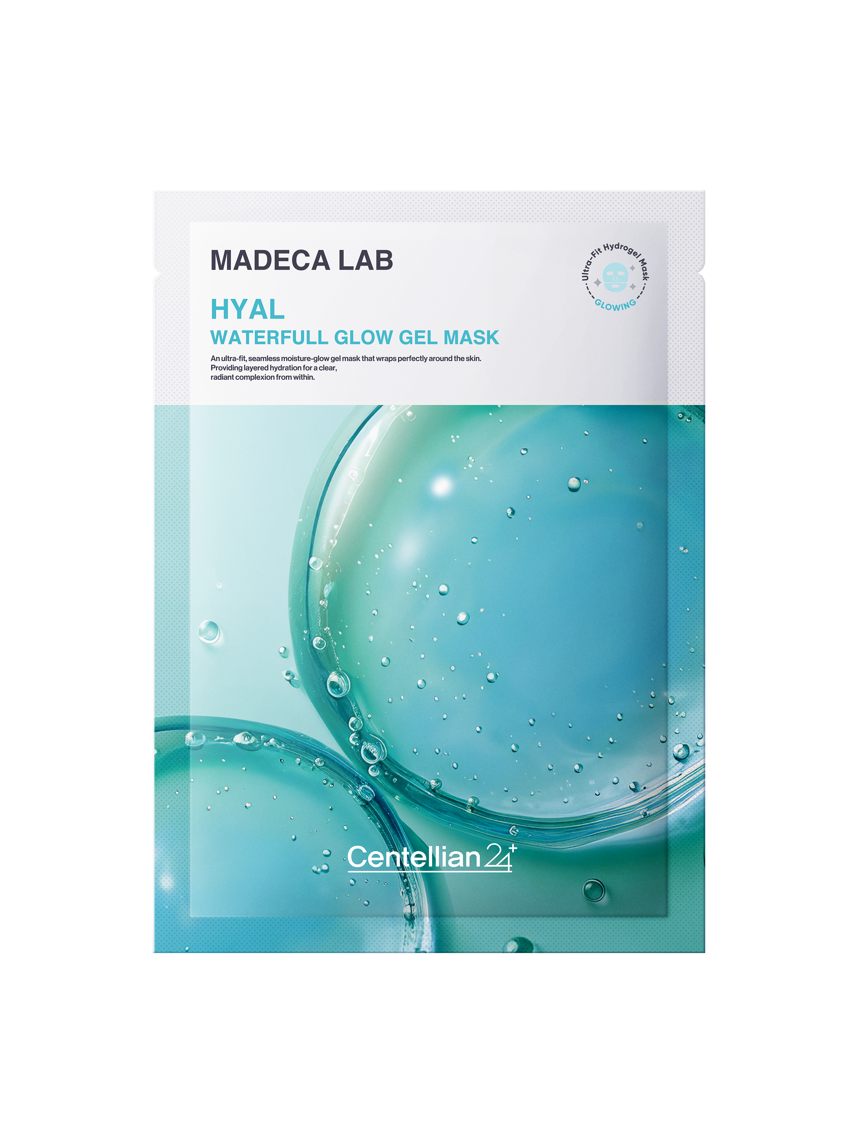 Madeca Lab Hyal Waterfull Glow Gel Mask 5ea | Centellian24