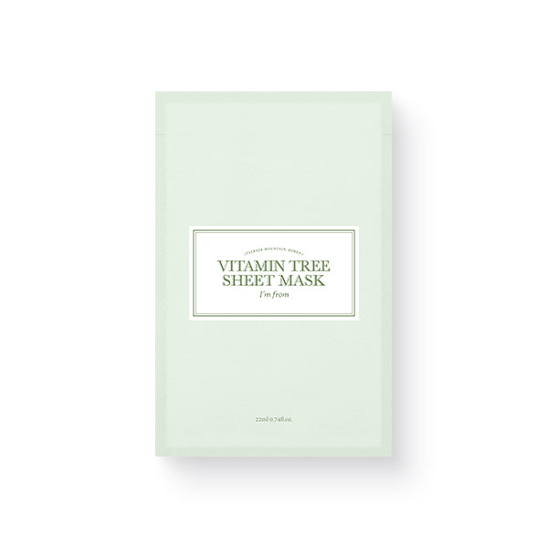 Vitamin Tree Revitalising Sheet Mask (1ea) | I'm From