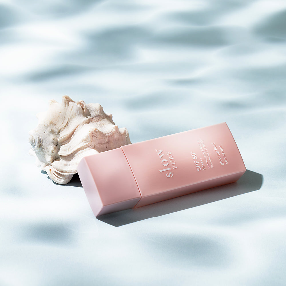 Glow up fluid sun serum SPF50+ PA++++ 50ml | Slowpure