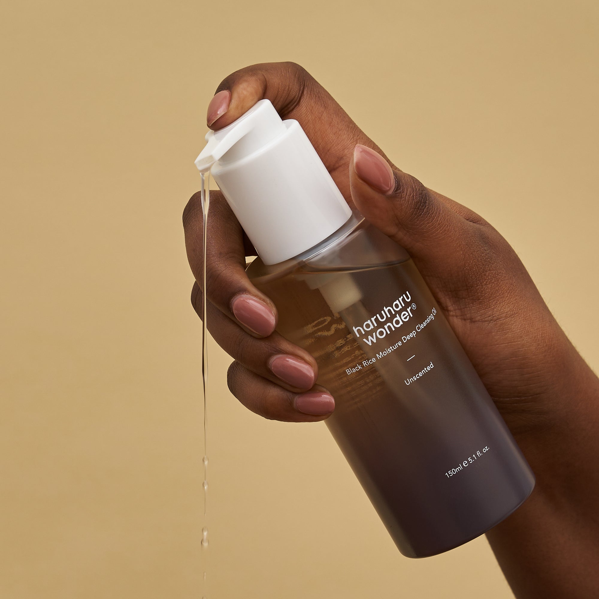 Black Rice Hydrating Cleansing Oil for Luminous Skin | Haruharu Wonder