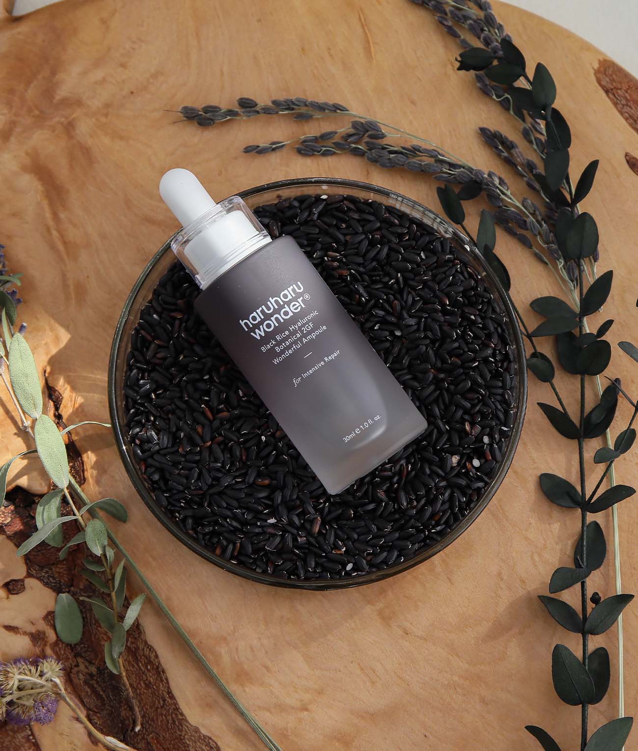 Black Rice Hyaluronic Anti-Aging Ampoule | Haruharu Wonder