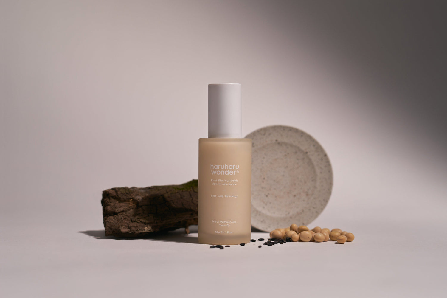 Black Rice Hyaluronic Anti-Wrinkle Serum for Youthful Radiance | Haruharu Wonder