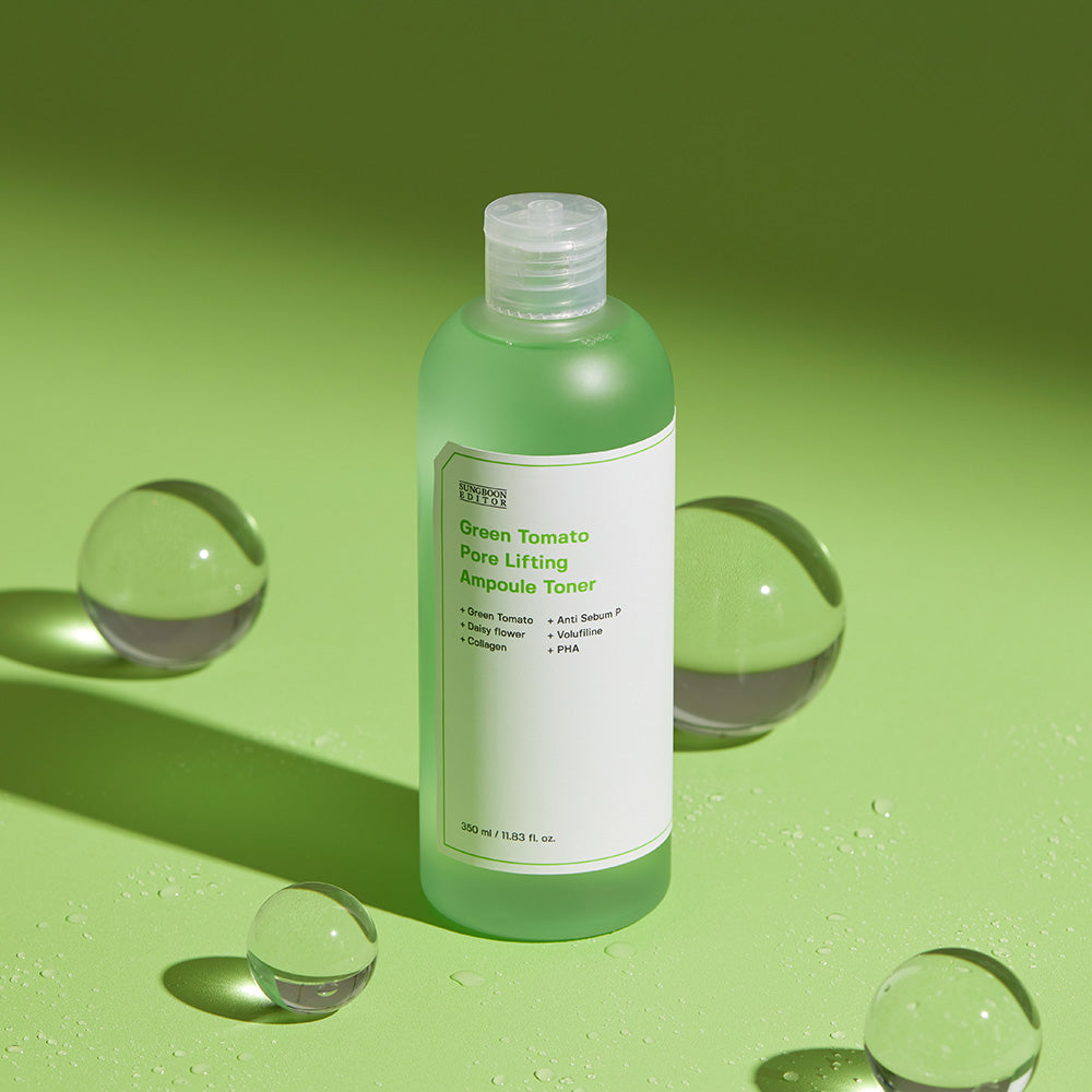 Green Tomato Pore Lifting Ampoule Toner 350ml | Sungboon Editor