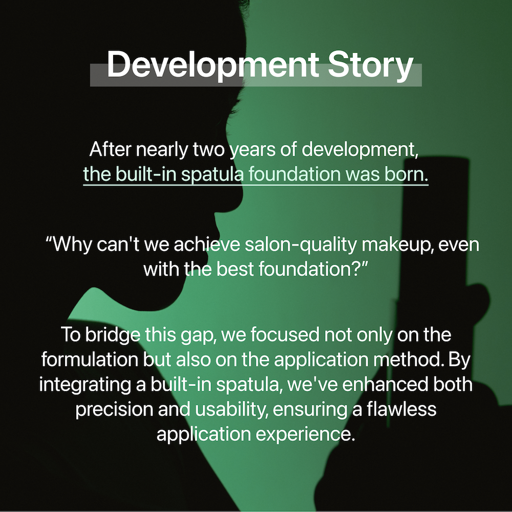 Organza Fit Spatula Foundation | Entropy