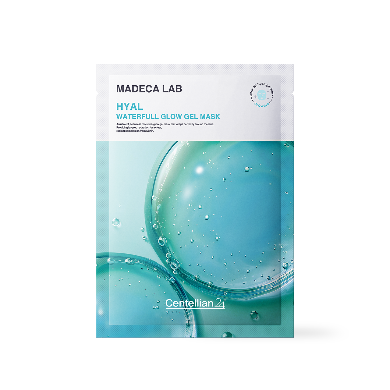 Madeca Lab Hyal Waterfull Glow Gel Mask 1EA | Centellian24