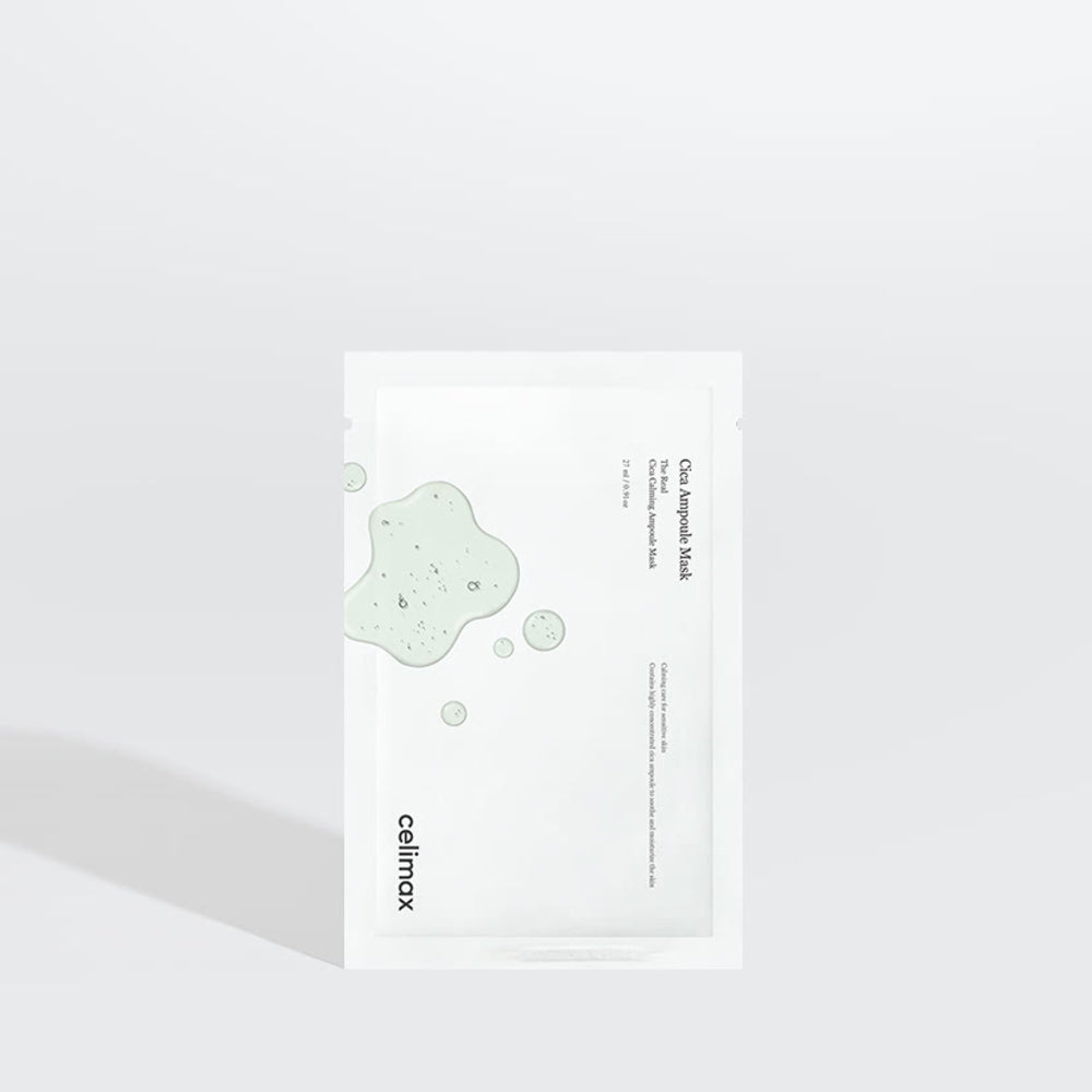 The Real Cica Calming Ampoule Mask- 2 Size | Celimax