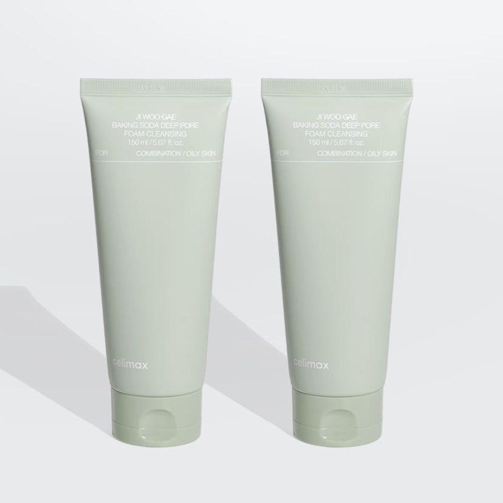 Baking Soda Deep Pore Foam Cleanser for Radiant Glass Skin | Celimax