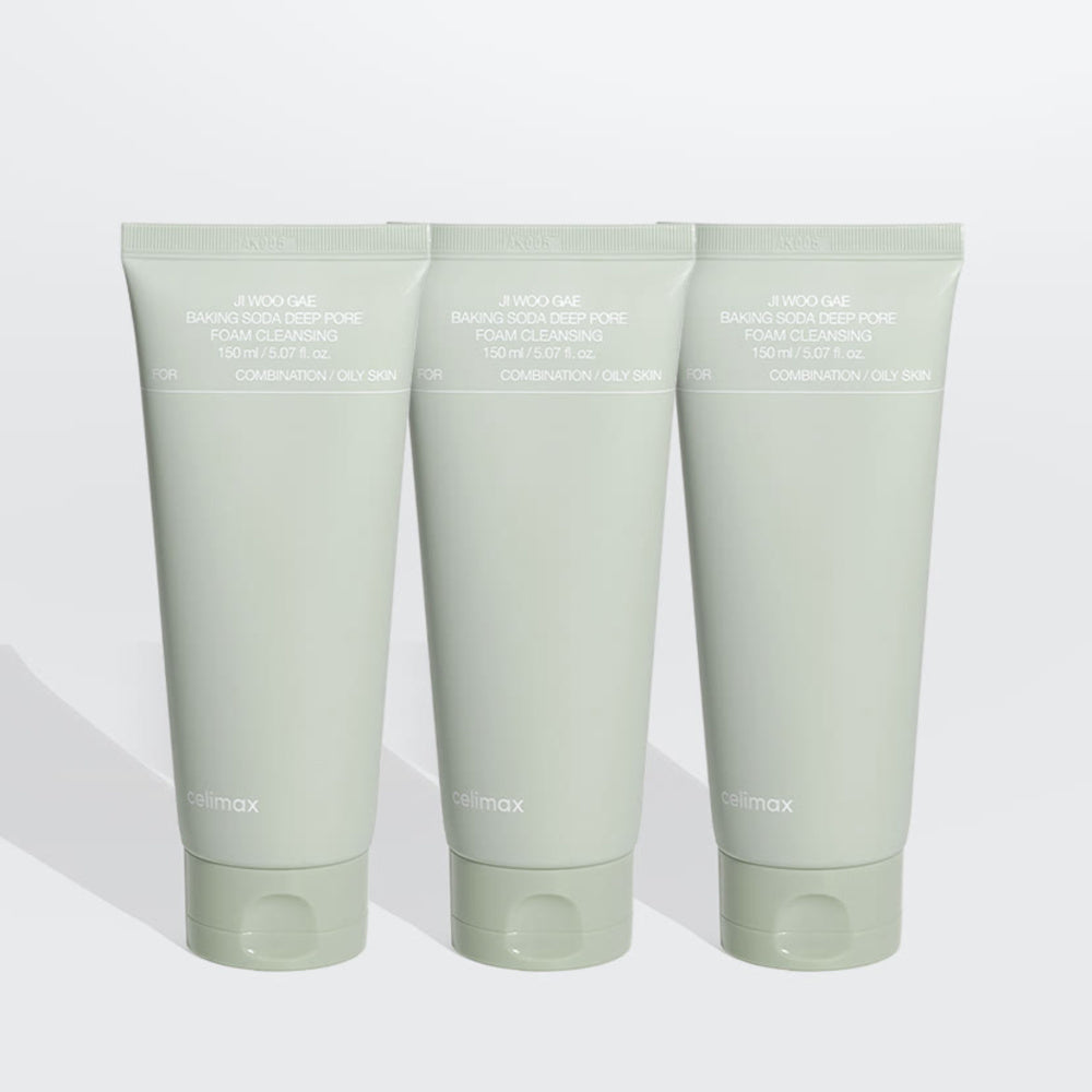 Baking Soda Deep Pore Foam Cleanser for Radiant Glass Skin | Celimax