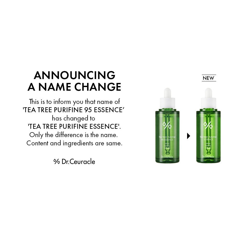 Tea Tree Purifine 95 Essence for Radiant Clarity | Dr. Ceuracle