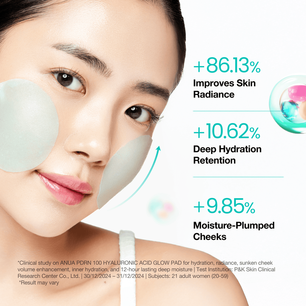 Hyaluronic Acid Glow Pad for Radiant Glass Skin | Anua