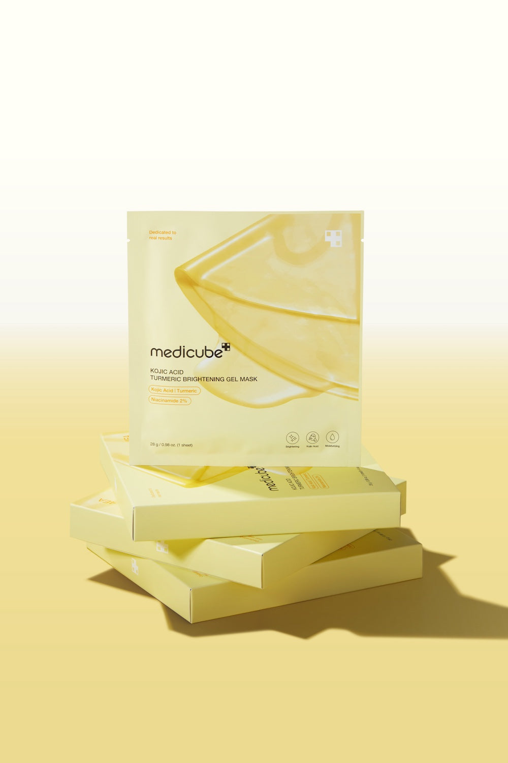 Kojic Acid Turmeric Brightening Gel Mask 4EA | MEDICUBE