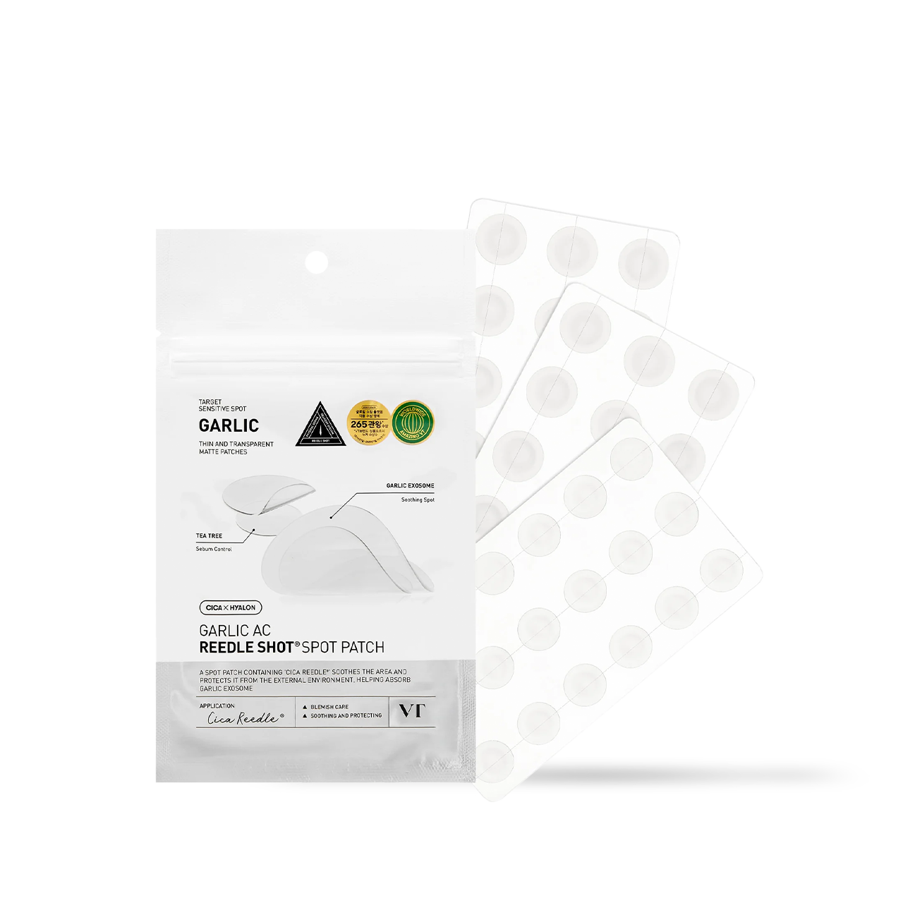 VT Cosmetics Garlic AC Reedle Shot Spot Patch – Luxe Blemish Care