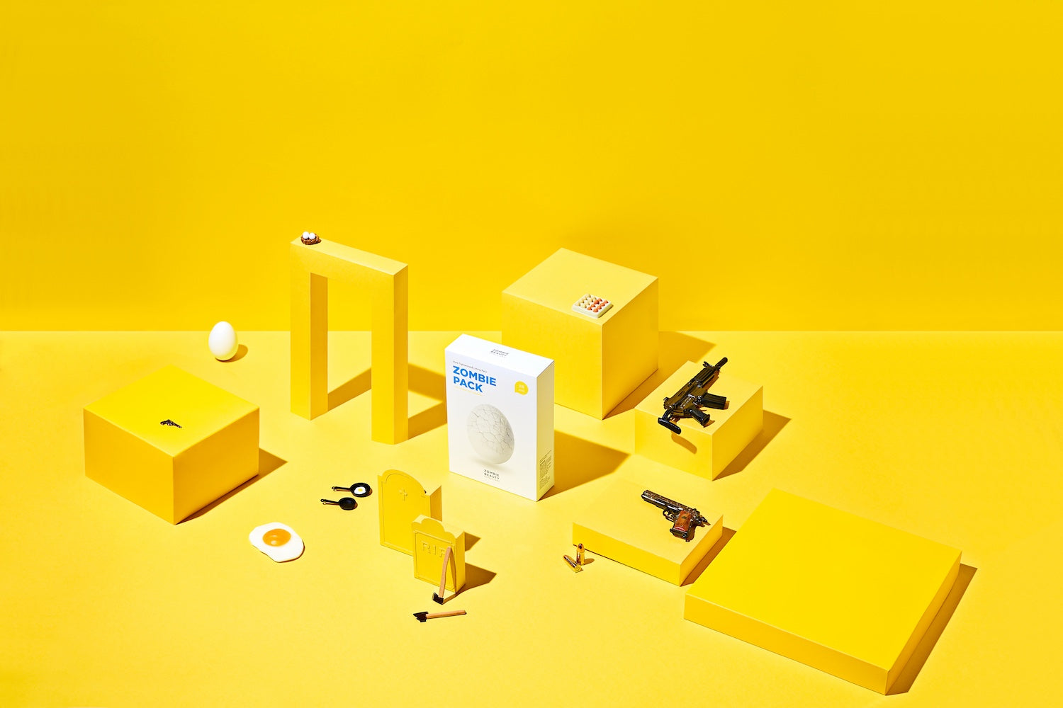 ZOMBIE BEAUTY by SKIN1004 Zombie Pack & Activator Kit 2g x 8ea 3.5ml x 8ea | SKIN1004