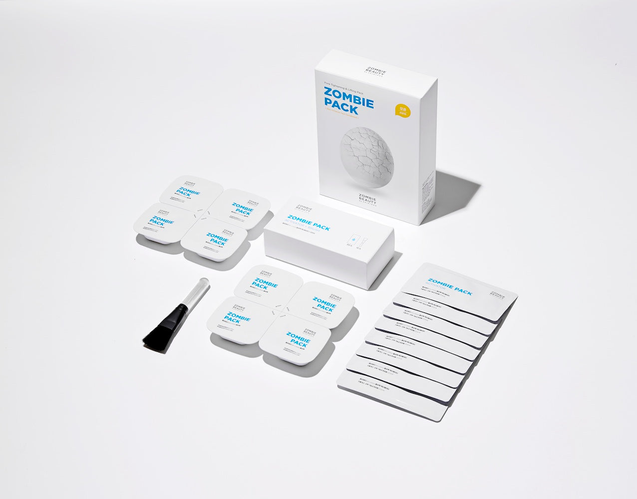 ZOMBIE BEAUTY by SKIN1004 Zombie Pack & Activator Kit 2g x 8ea 3.5ml x 8ea | SKIN1004