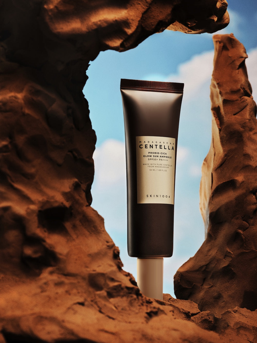 Madagascar Centella Probio-cica Glow Sun Ampoule 50ml | SKIN1004