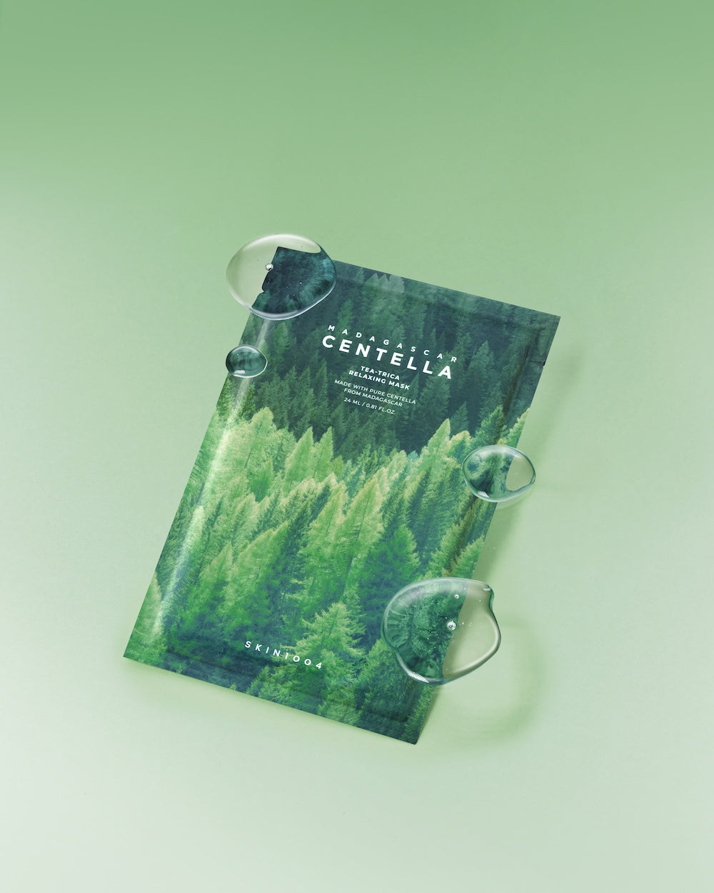 Madagascar Centella Tea-Trica Relaxing Mask 1ea*24ml | SKIN1004
