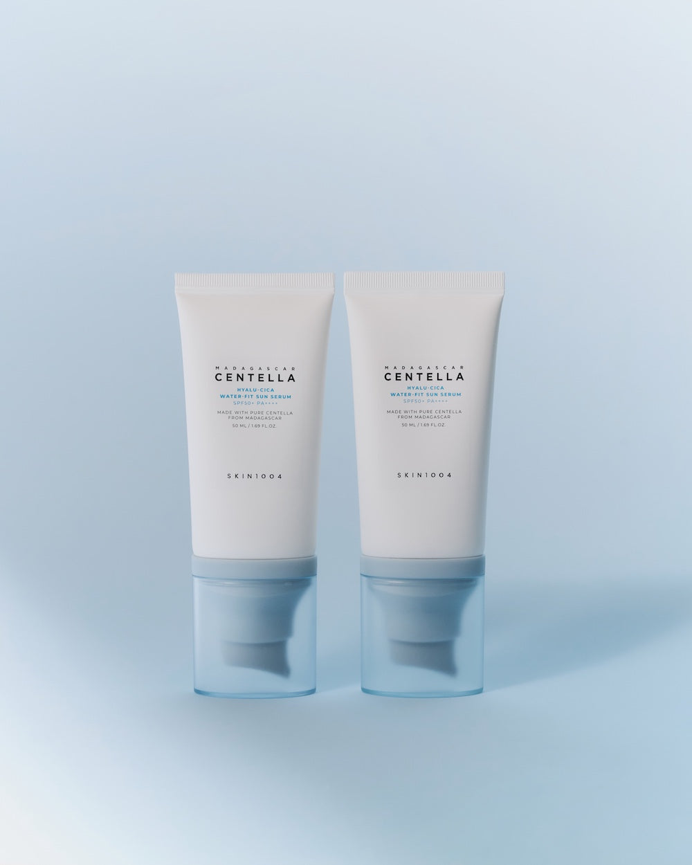 Madagascar Centella Hyalu-Cica Water-Fit Sun Serum Twin Pack 50ml*2 | SKIN1004