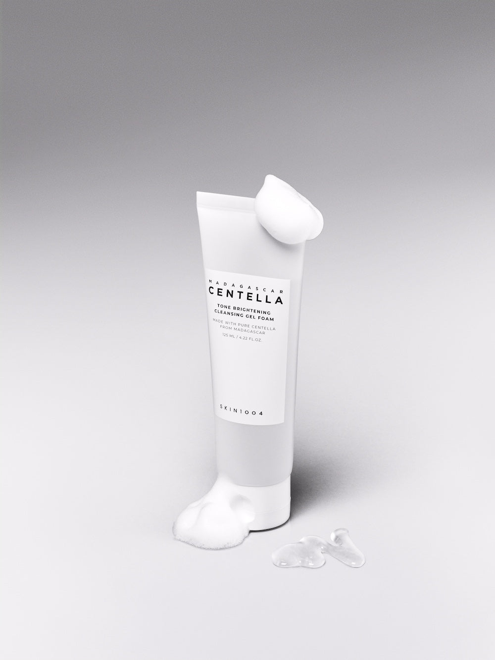 Madagascar Centella Tone Brightening Cleansing Gel Foam 125ml | SKIN1004