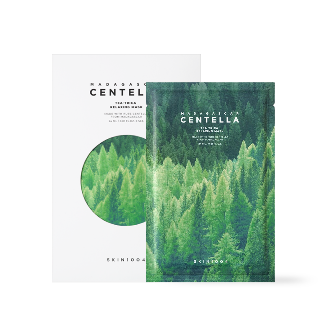 Madagascar Centella Tea-Trica Relaxing Mask - 2 Size | SKIN1004