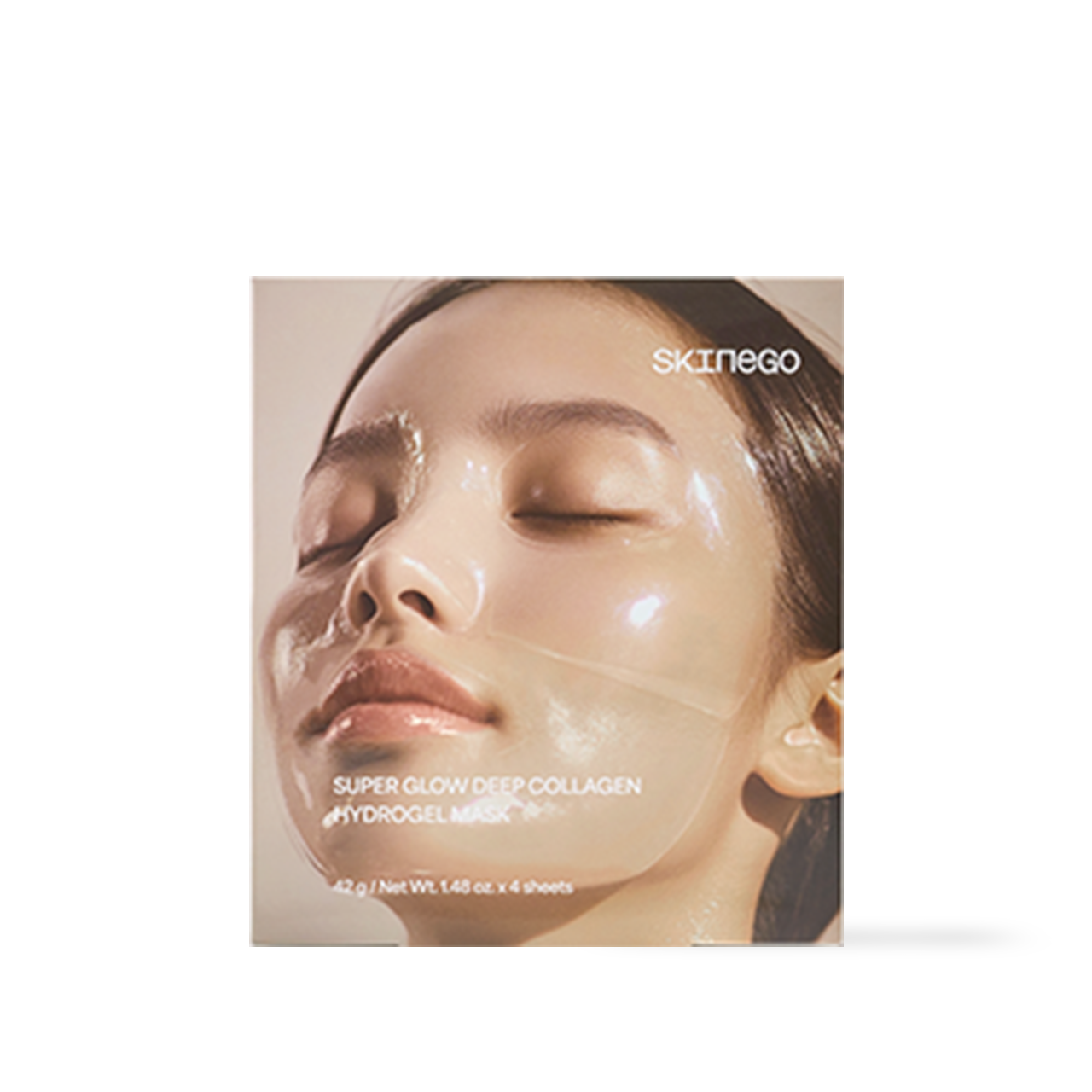 Super Glow Deep Collagen Hydrogel Mask - 2 Size | Skinego