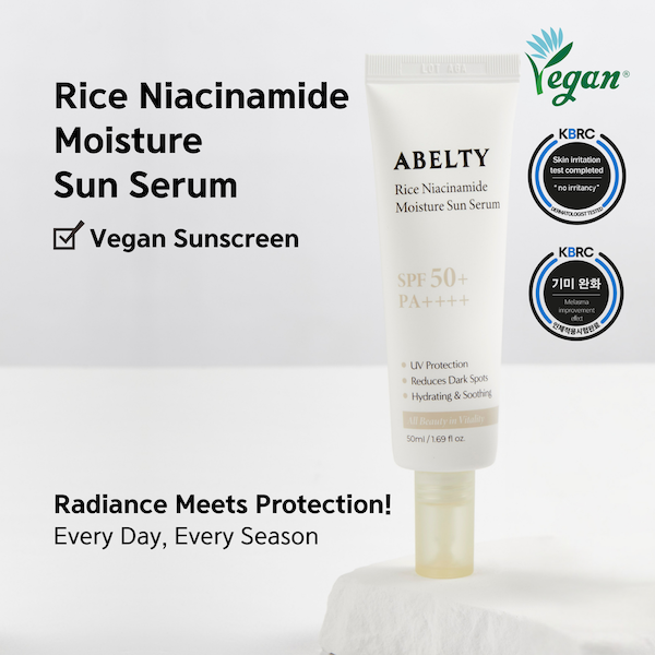 Rice Squalane Moisture Sun Serum 50ml | ABELTY