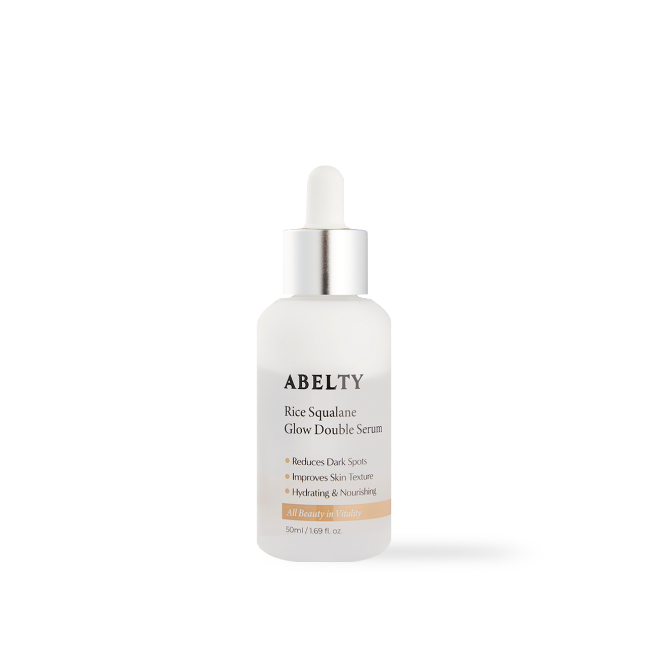 Rice Squalane Glow Double Serum 50ml | ABELTY