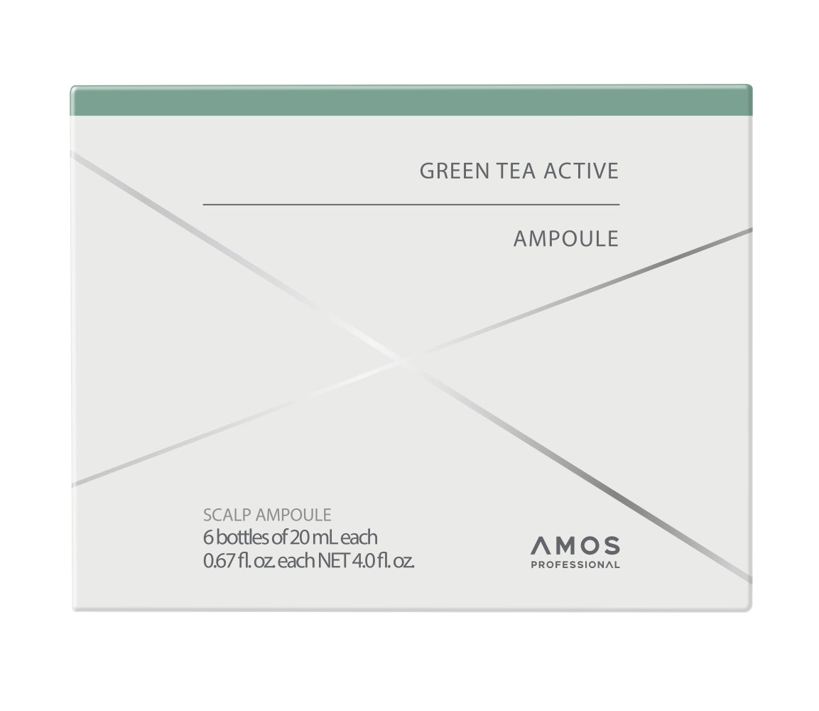 Professional Green Tea Active Ampoule 20ml*6ea | AMOS