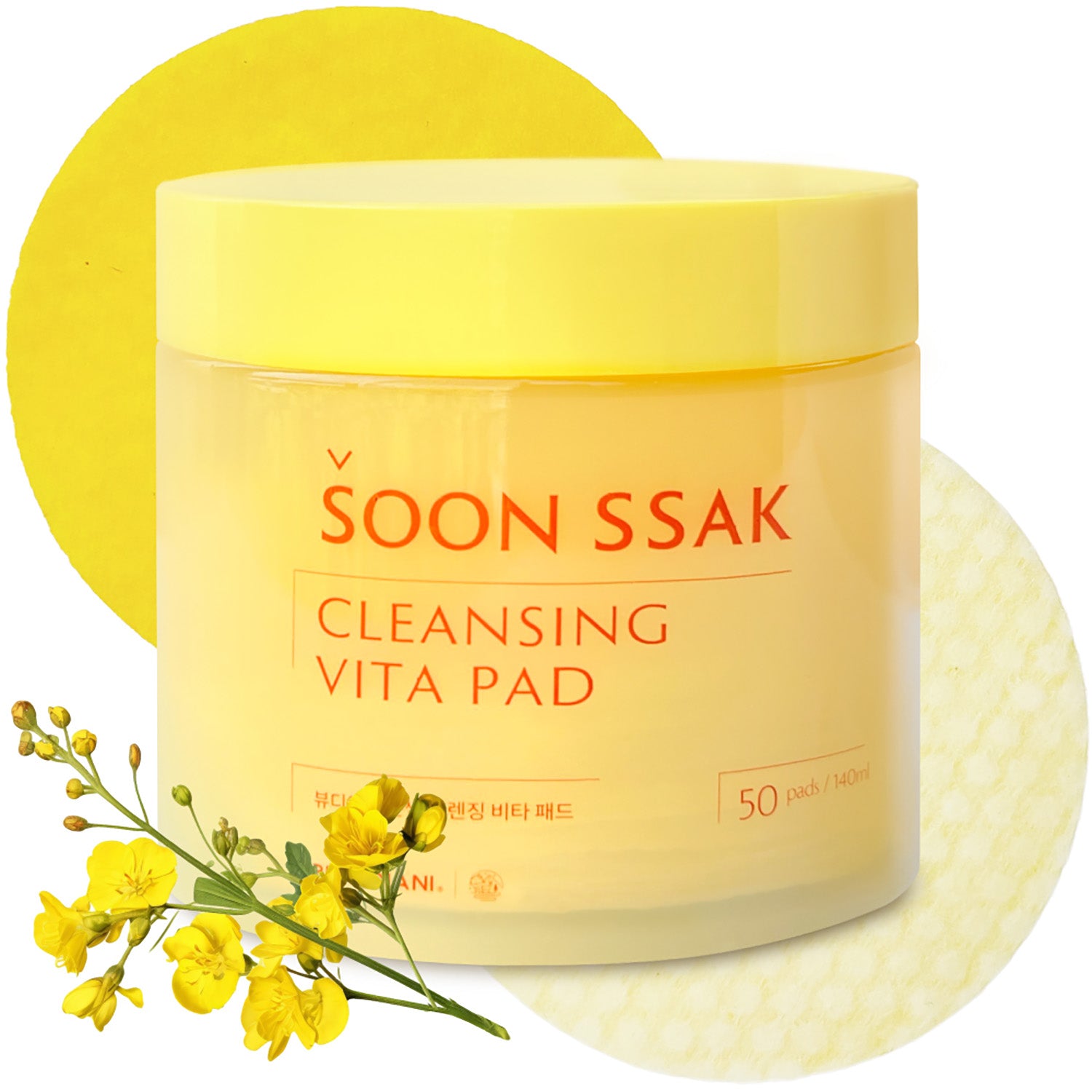Soon Ssak Cleansing Vita Pads 50 sheets | BEAUDIANI