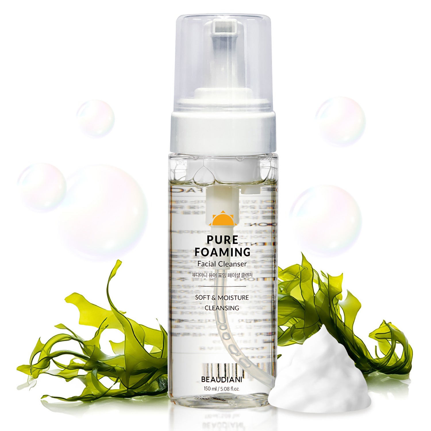 Pure Foaming Facial Cleanser 150ml | BEAUDIANI