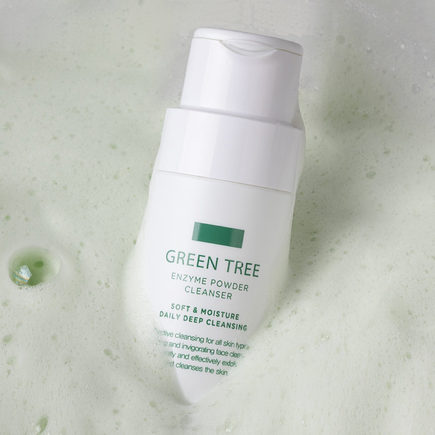 Green Tree Enzyme Powder Cleanser 70g | BEAUDIANI